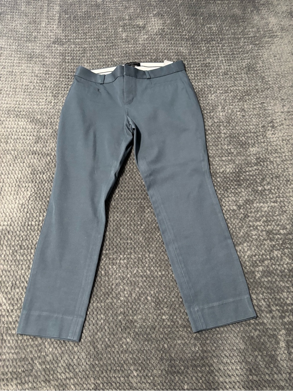 Banana Republic Sloan Straight Leg Dress Pants - Slate Blue Size 6P